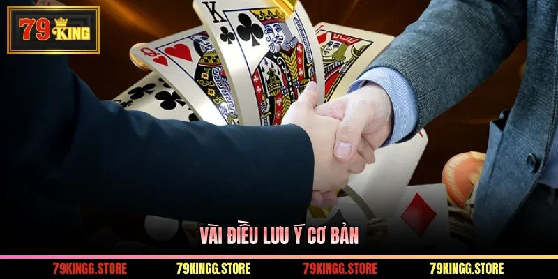 Vài điều lưu ý cơ bản