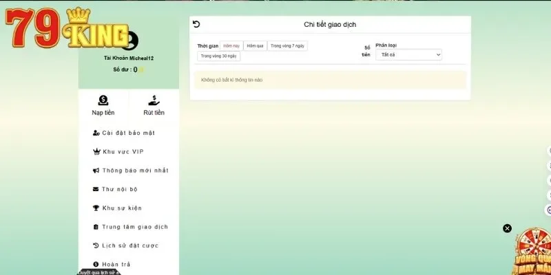 79King 18 Chính sách thanh toán minh bạch không thu phụ phí