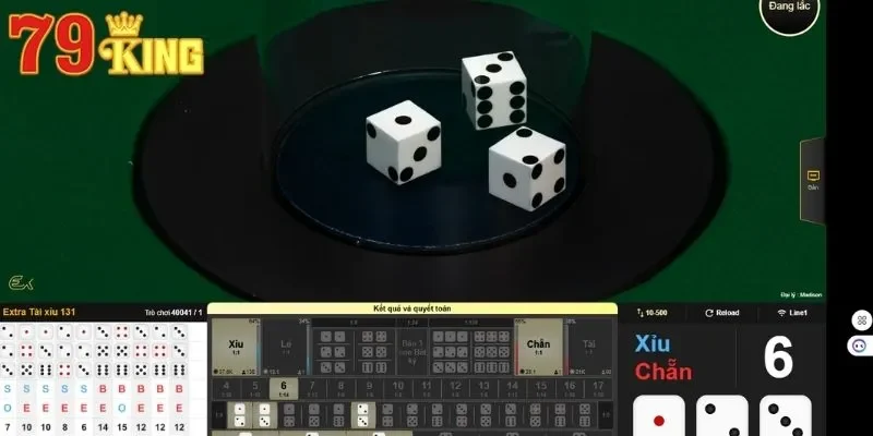 Lắc xúc xắc tìm vận may cùng trò chơi Sicbo